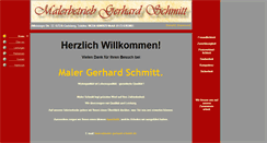 Desktop Screenshot of maler-gerhard-schmitt.de